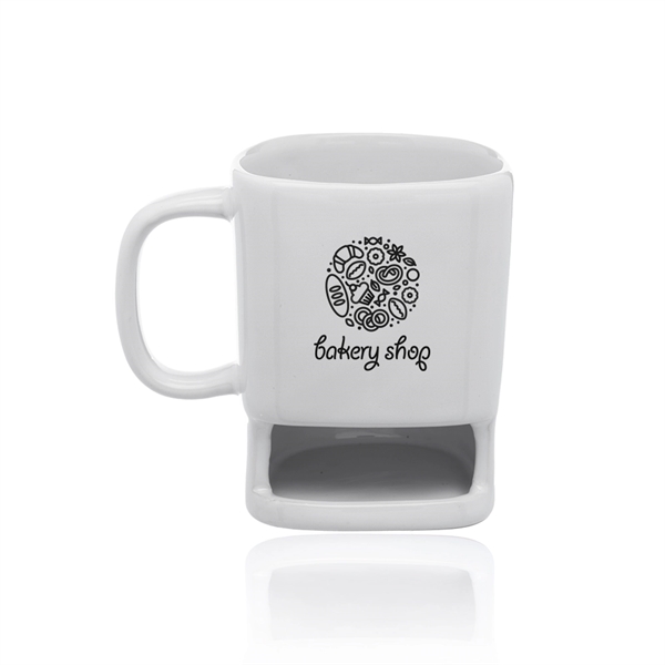 7 oz. Poppy Cookie Holder Mugs - Image 1