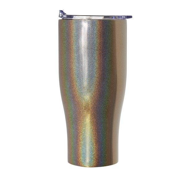 27 oz. Iridescent Stainless Steel Travel Mugs - Image 4