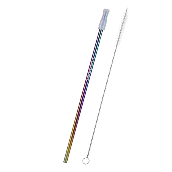 3- Pack Park Avenue Stainless Straw Kit with Cotton Pouch - Image 2
