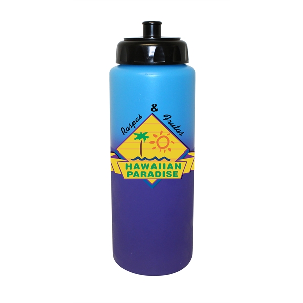 32 oz. Mood Sports Bottle With Push'nPull Cap, Full Color Di - Image 12