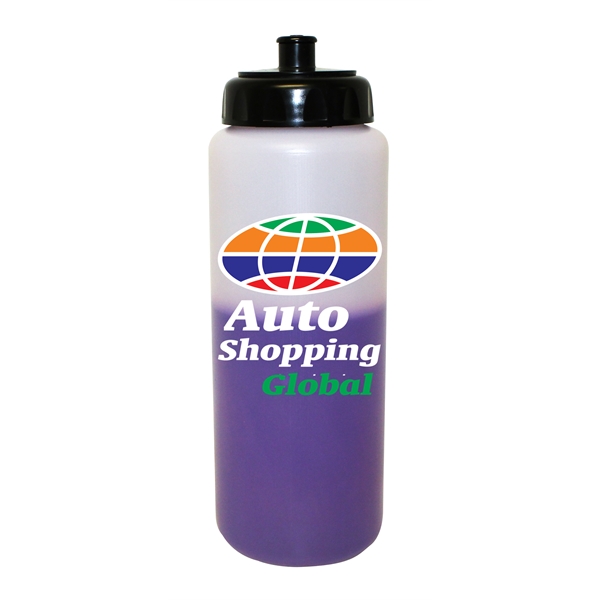 32 oz. Mood Sports Bottle With Push'nPull Cap, Full Color Di - Image 15