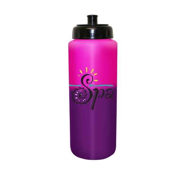 32 oz. Mood Sports Bottle With Push'nPull Cap, Full Color Di - Image 18
