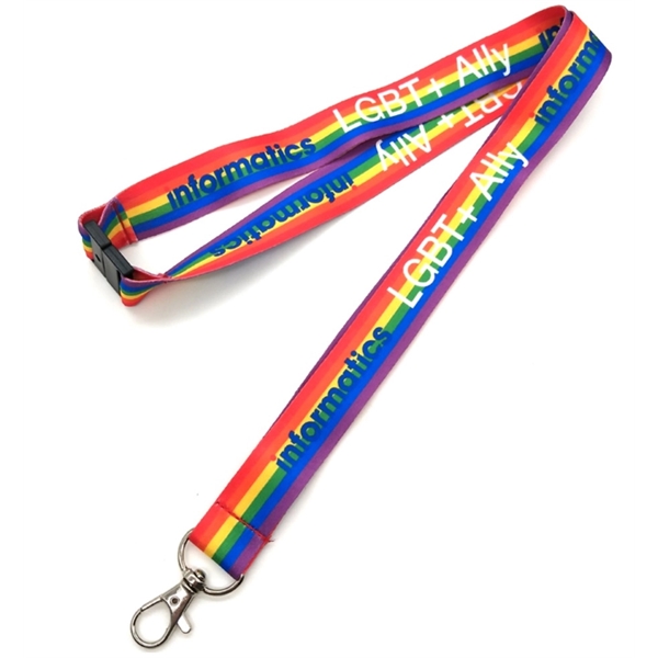 7 Day RUSH - Dye Sublimated Lanyard w/ Full Color Imprint - Image 2