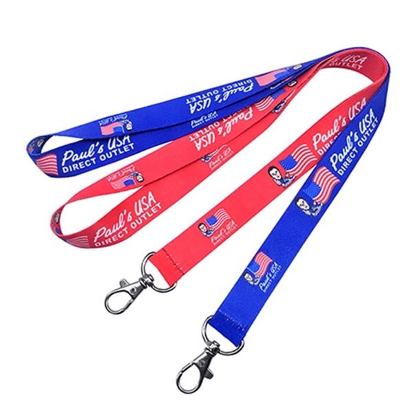 7 Day RUSH - Dye Sublimated Lanyard w/ Full Color Imprint - Image 1
