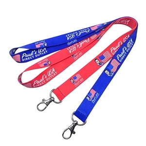 7 Day RUSH - Dye Sublimated Lanyard w/ Full Color Imprint