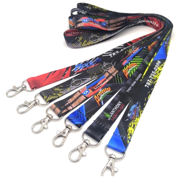 7 Day RUSH - Dye Sublimated Lanyard w/ Full Color Imprint - Image 5