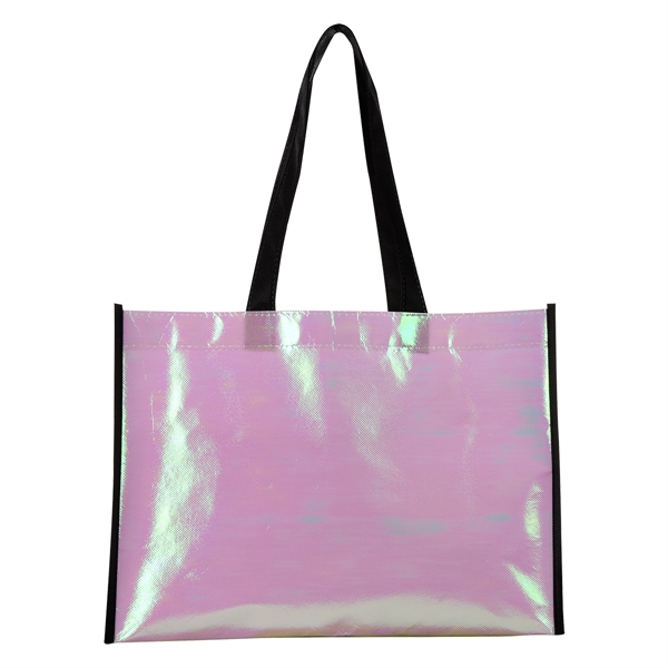 Mini Pearl Laminated Non-Woven Tote Bag - Image 4