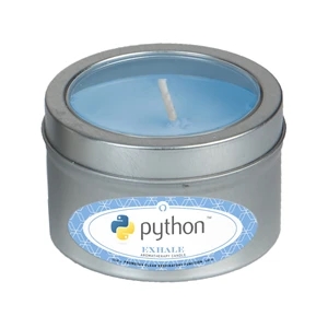 Custom Aromatherapy Candle in Small Window Tin
