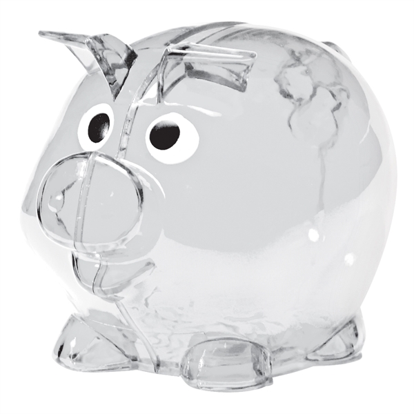 Mini Plastic Piggy Bank - Image 4