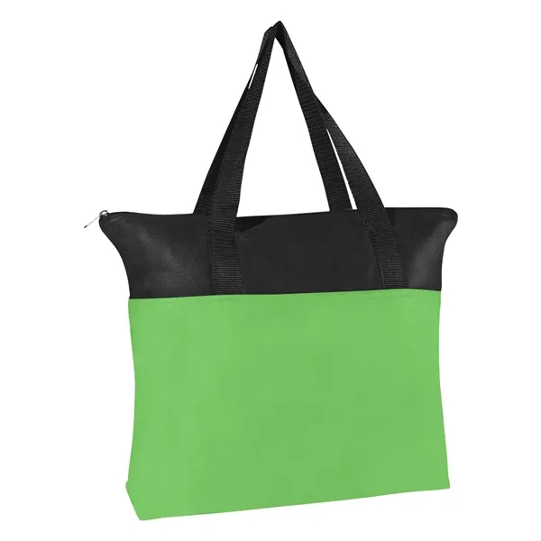 Non-Woven Zippered Tote Bag - Image 4