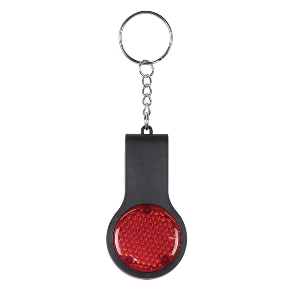 Reflector Key Light With Safety Whistle - Image 2