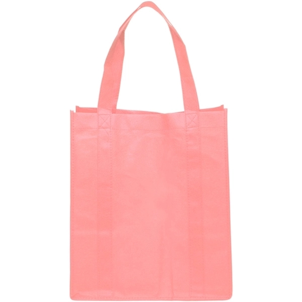Non Woven Tote bags w/ Gusset Reusable Custom Grocery Totes - Image 3