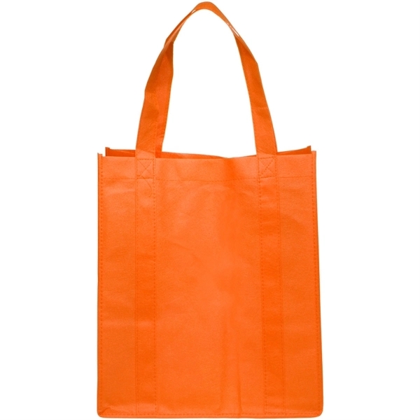 Non Woven Tote bags w/ Gusset Reusable Custom Grocery Totes - Image 5
