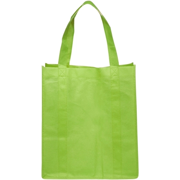 Non Woven Tote bags w/ Gusset Reusable Custom Grocery Totes - Image 6