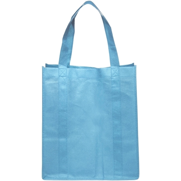 Non Woven Tote bags w/ Gusset Reusable Custom Grocery Totes - Image 7