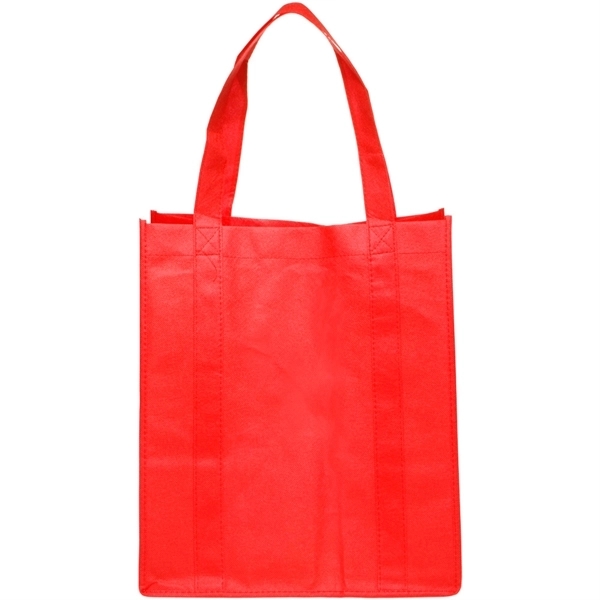 Non Woven Tote bags w/ Gusset Reusable Custom Grocery Totes - Image 9