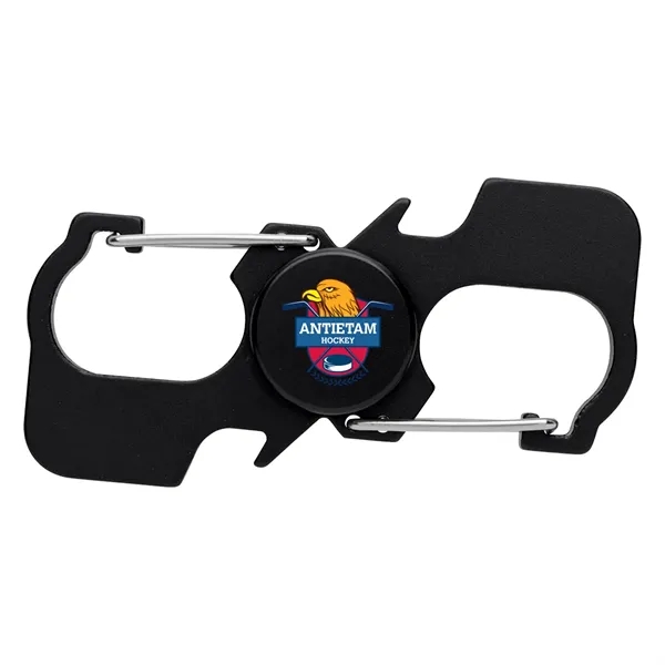 Carabiner Fun Spinner With Bottle Openers - Image 2