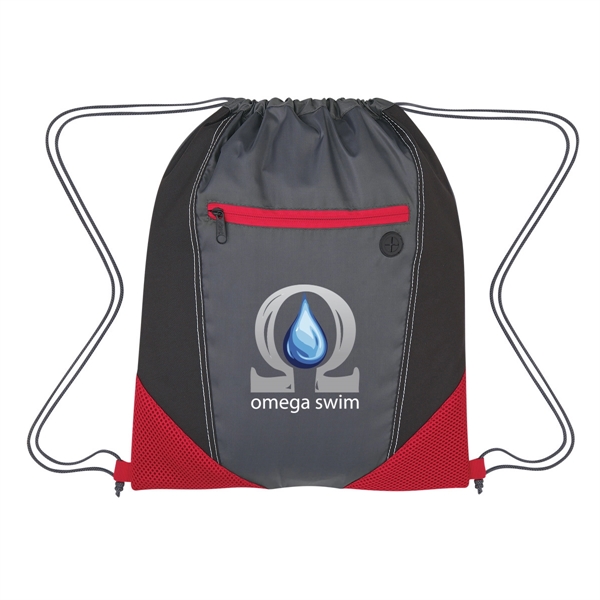 Two-Tone Drawstring Sports Pack - Image 4