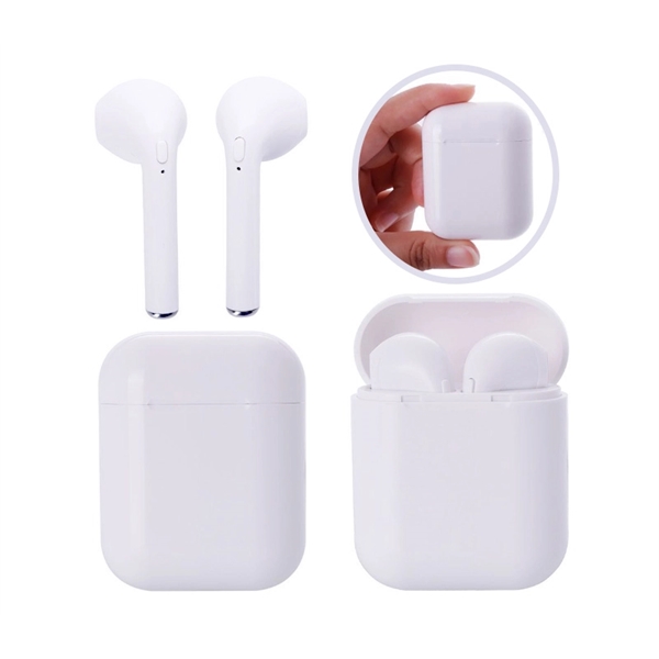 Bluetooth Earbuds with charging case - Image 5