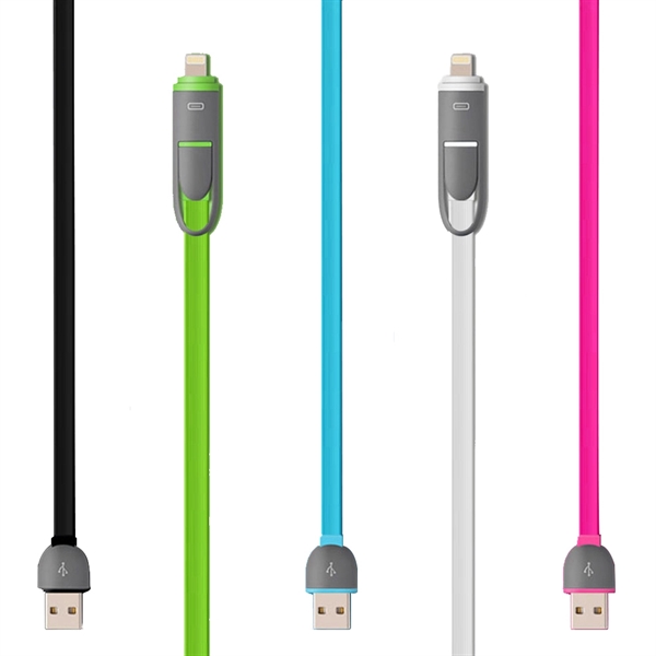 2-in-1 Retractable Charging Cable - Image 4