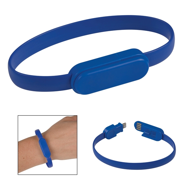 2-In-1 Connector Charging Cable Bracelet - Image 4