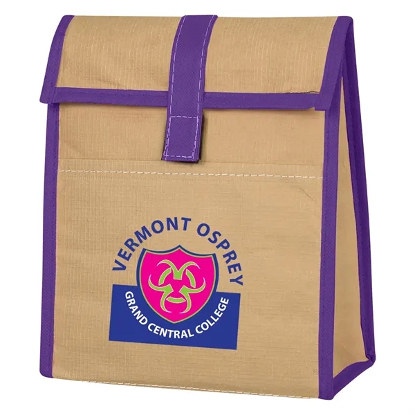 Woven Paper Lunch Bag - Image 6