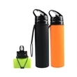 Foldable Silicone Water Bottle, 20 oz.