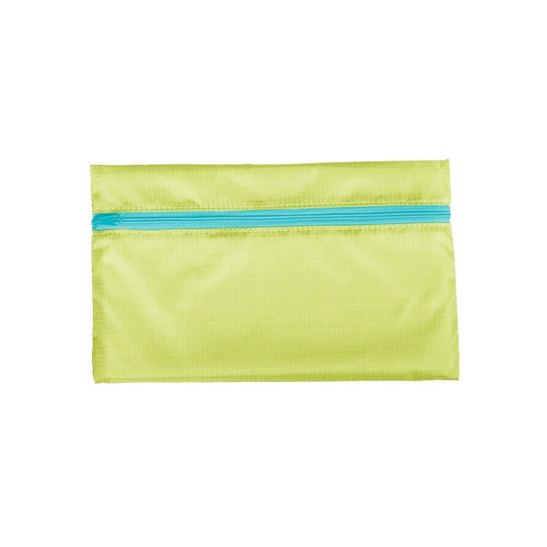 ZIP FRONT POUCH - LEFT OF CENTER - Large - Image 1