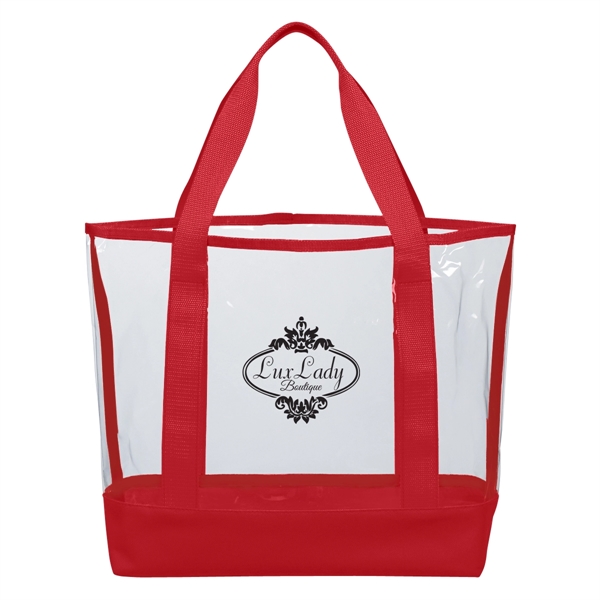 Clear Casual Tote Bag - Image 7