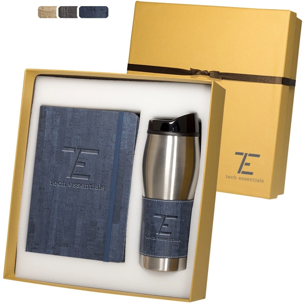 Casablanca™ Journal & Tumbler Gift Set - Image 1