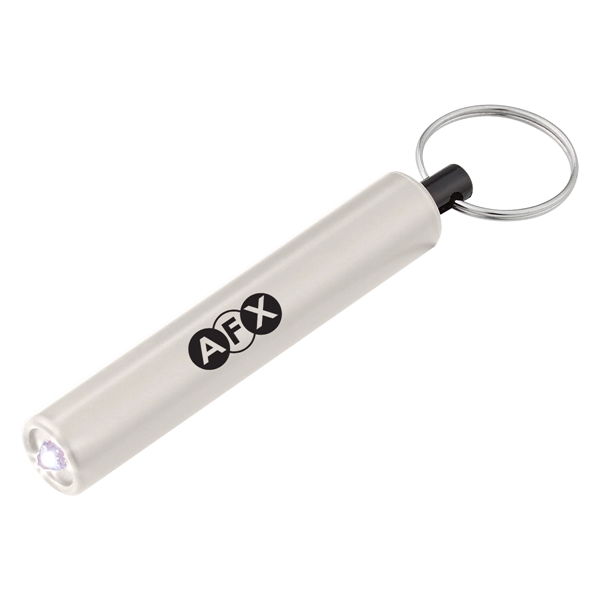 Mini Cylinder LED Flashlight Key Tag - Image 5
