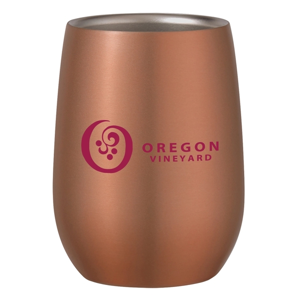 Stainless Steel Stemless Wine Glass - Image 3