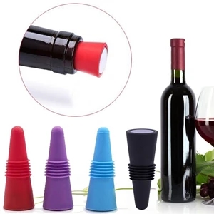 Silicone Wine Bottle Stopper - Brilliant Promos - Be Brilliant!