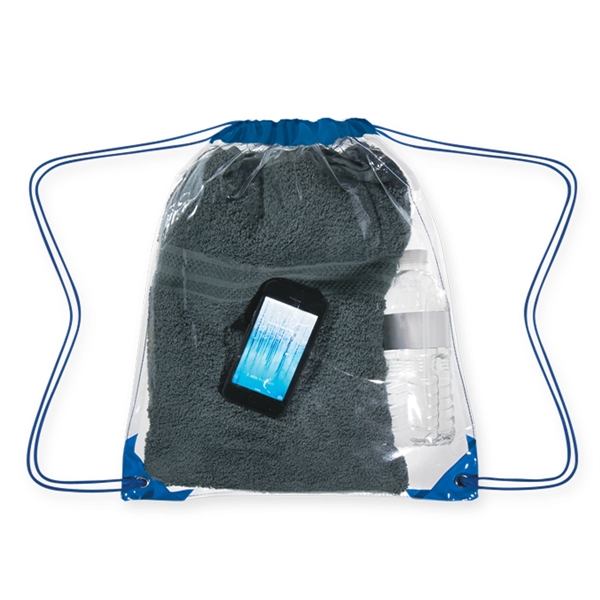 Clear Drawstring Backpack - Image 10
