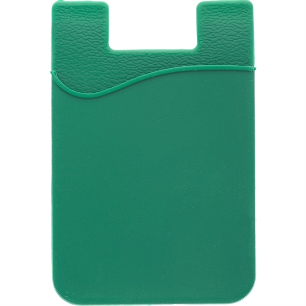 Domestic Silicone Phone Wallet w/ single pocket card holder - Image 5