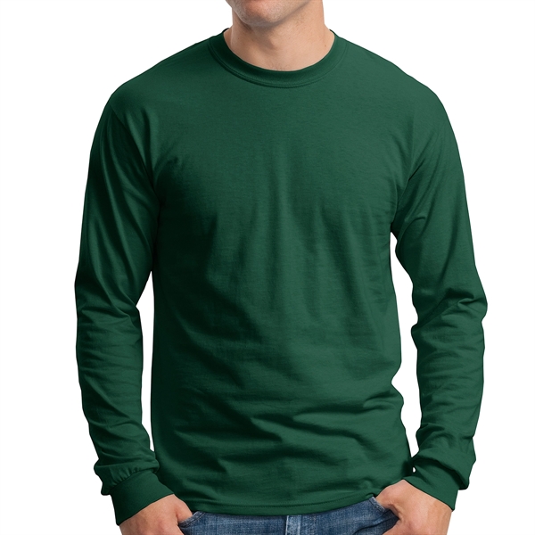 Gildan® Adult Ultra Cotton® Long Sleeve T-Shirt - Image 6