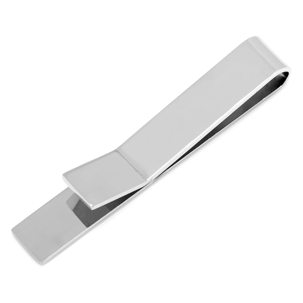 Stainless Steel Engravable Tie Bar - Image 3