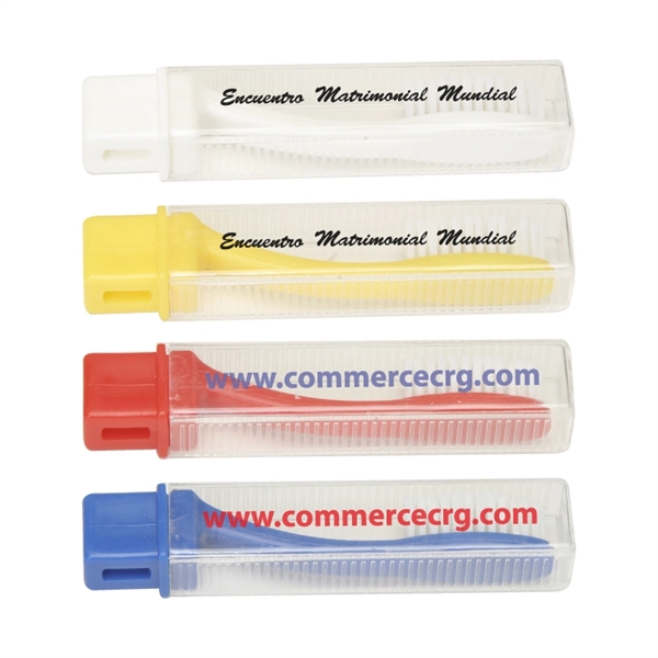 Transparent Travel Toothbrush with Sleeve