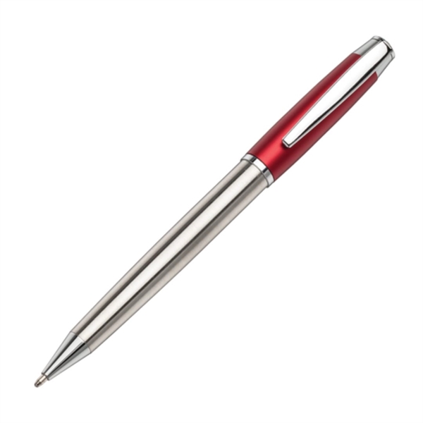 St Lucia Brushed S/Steel Pen - Image 5