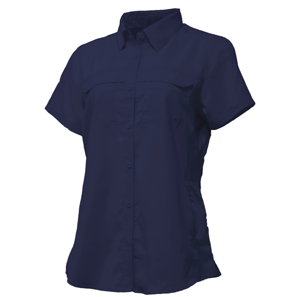 Ladies' Short Sleeve Fishing Shirt - Image 2
