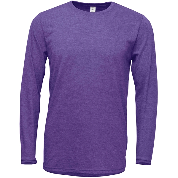 Youth Soft-Tek™ Blend Long Sleeve Shirt - Image 4