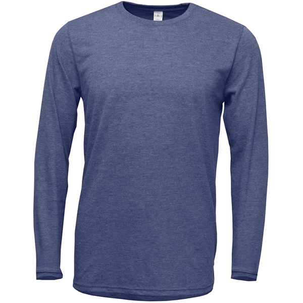Adult Soft-Tek™ Blend Long Sleeve Shirt - Image 1