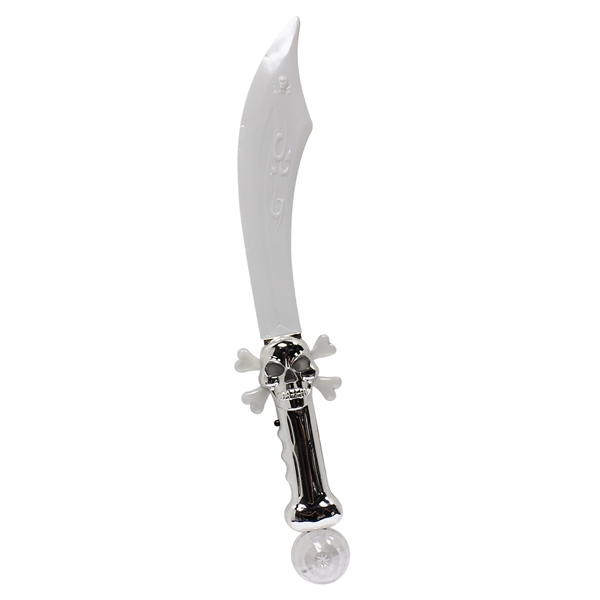 23" Pirate Sword with Flashing Color LED Lights - Image 4