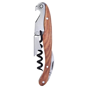 Lisse® Two-Step Waiter's Corkscrew - Wood Handle