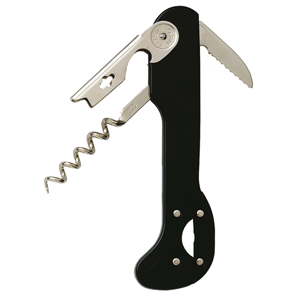 Super Boomerang™ Waiter's Corkscrew with Knife Blade - Image 4