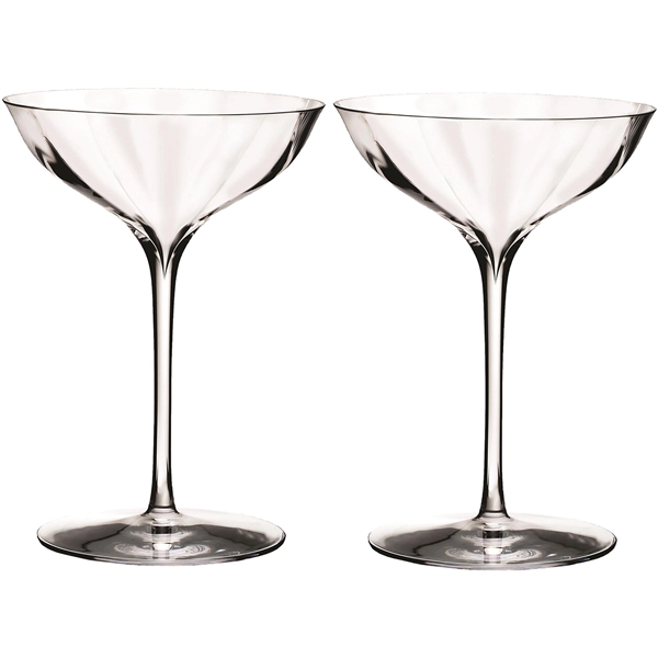Waterford® Elegance Optic Belle Coupe Set/2