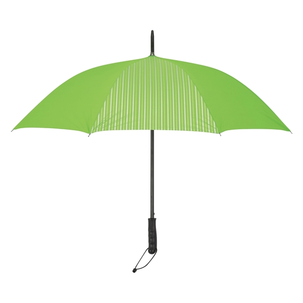 46" Arc Stripe Accent Panel Umbrella - Image 6
