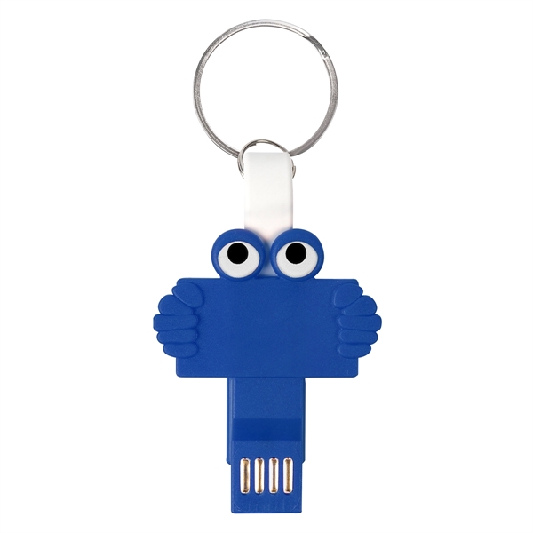 Clipster Buddy 3-In-1 Charging Cable Key Ring - Image 5