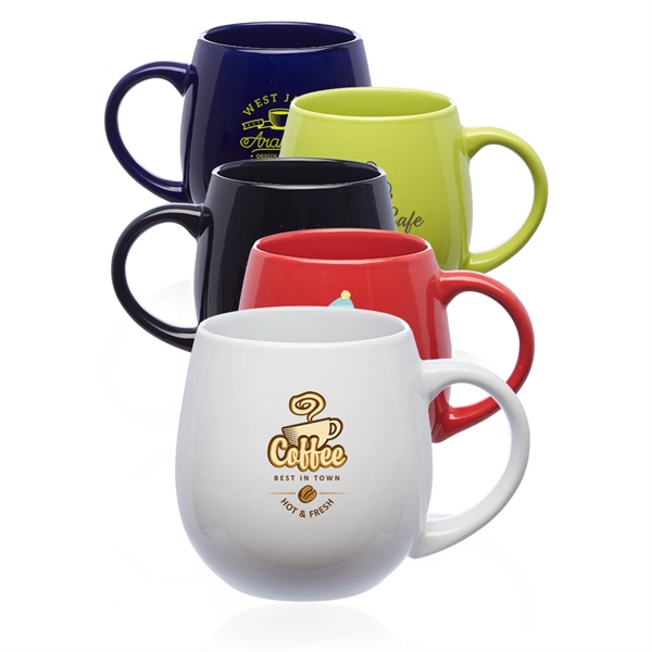 22 oz. Buddha Round Coffee Mug - Image 1