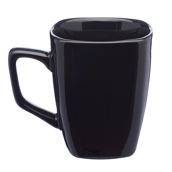 12 oz. Ares Glossy Ceramic Latte Mug - Image 3